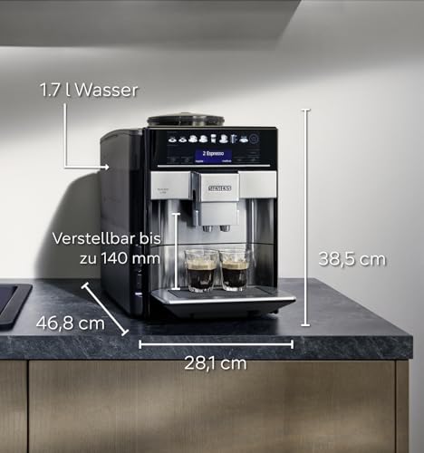 Siemens EQ.6 plus s700 TE657503DE Kaffeevollautomat, Edelstahl