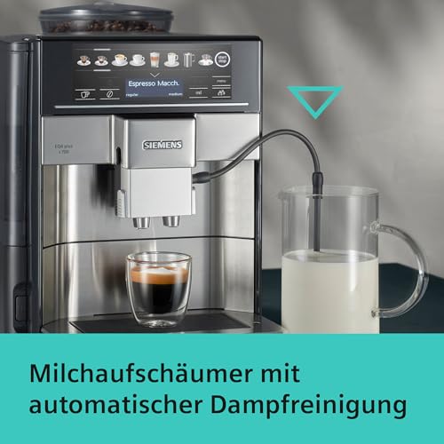Siemens EQ.6 plus s700 TE657503DE Kaffeevollautomat, Edelstahl