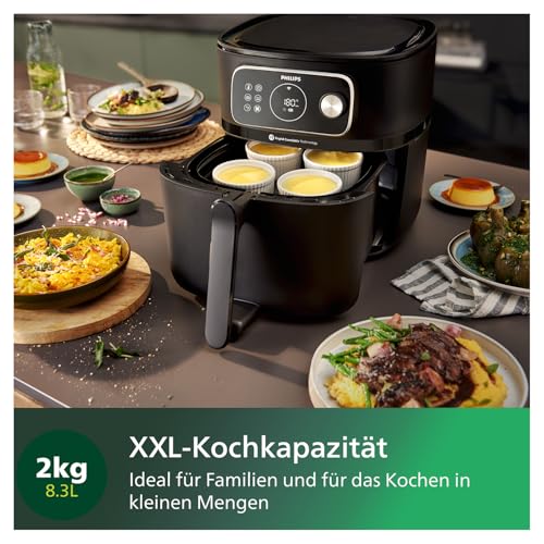 Philips Airfryer Combi 7000 Heißluftfritteuse 8,3 L mit Dampf